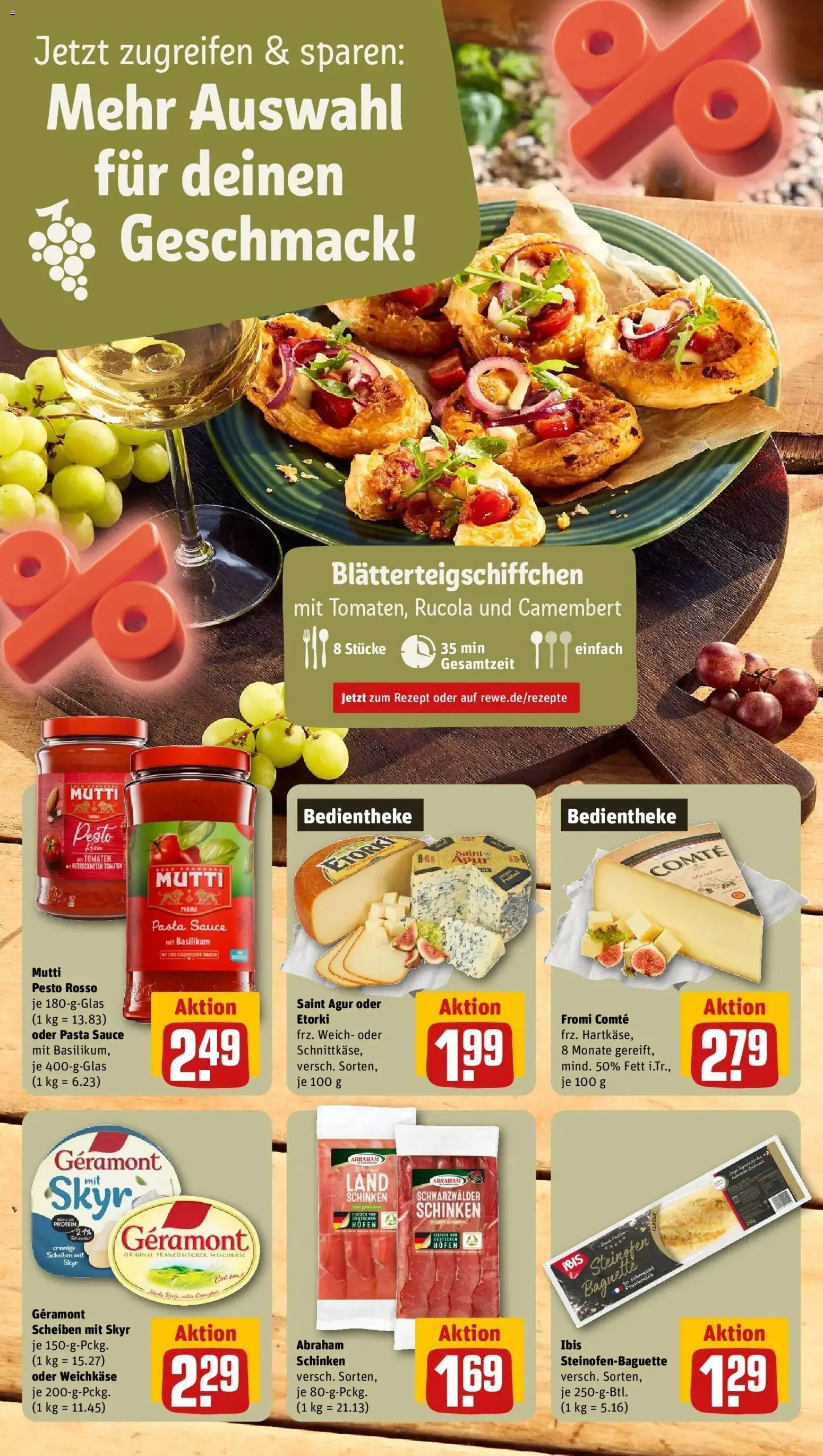 Vorschau von dem Prospekt des Geschäftes Rewe, gültig ab dem 12.10.2026