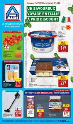 Prévisualisation de Aldi catalogue du magasin Aldi formulaire valide 25/08/2026