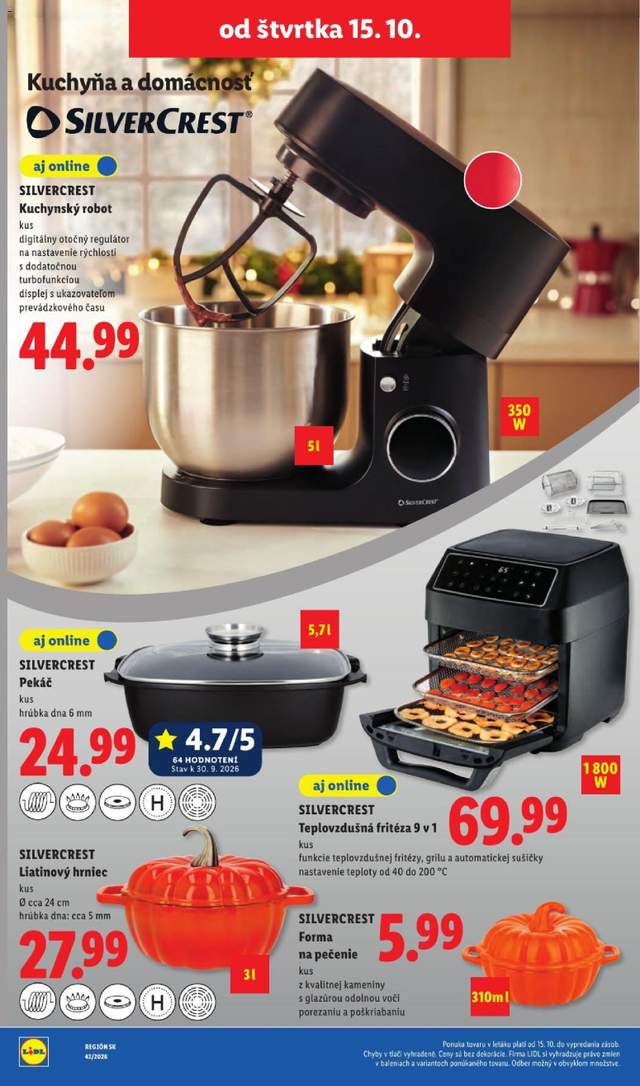 Nový Lidl leták od 12.10.