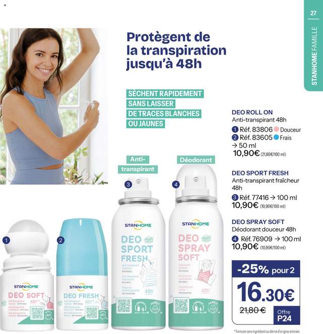 Nouveau catalogue Stanhome à partir du 27/04