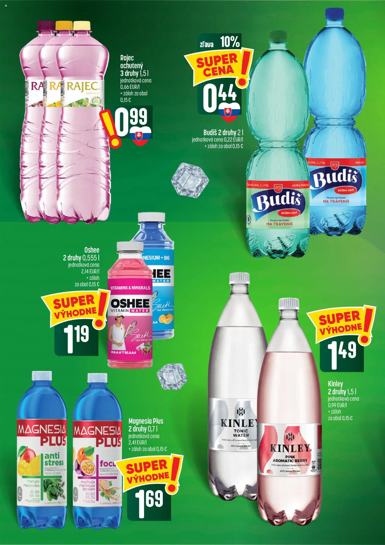 Náhľad COOP Jednota letáku platného od 08.10.2026 - Mango, Rajec, Budiš, Tonic, Magnesia