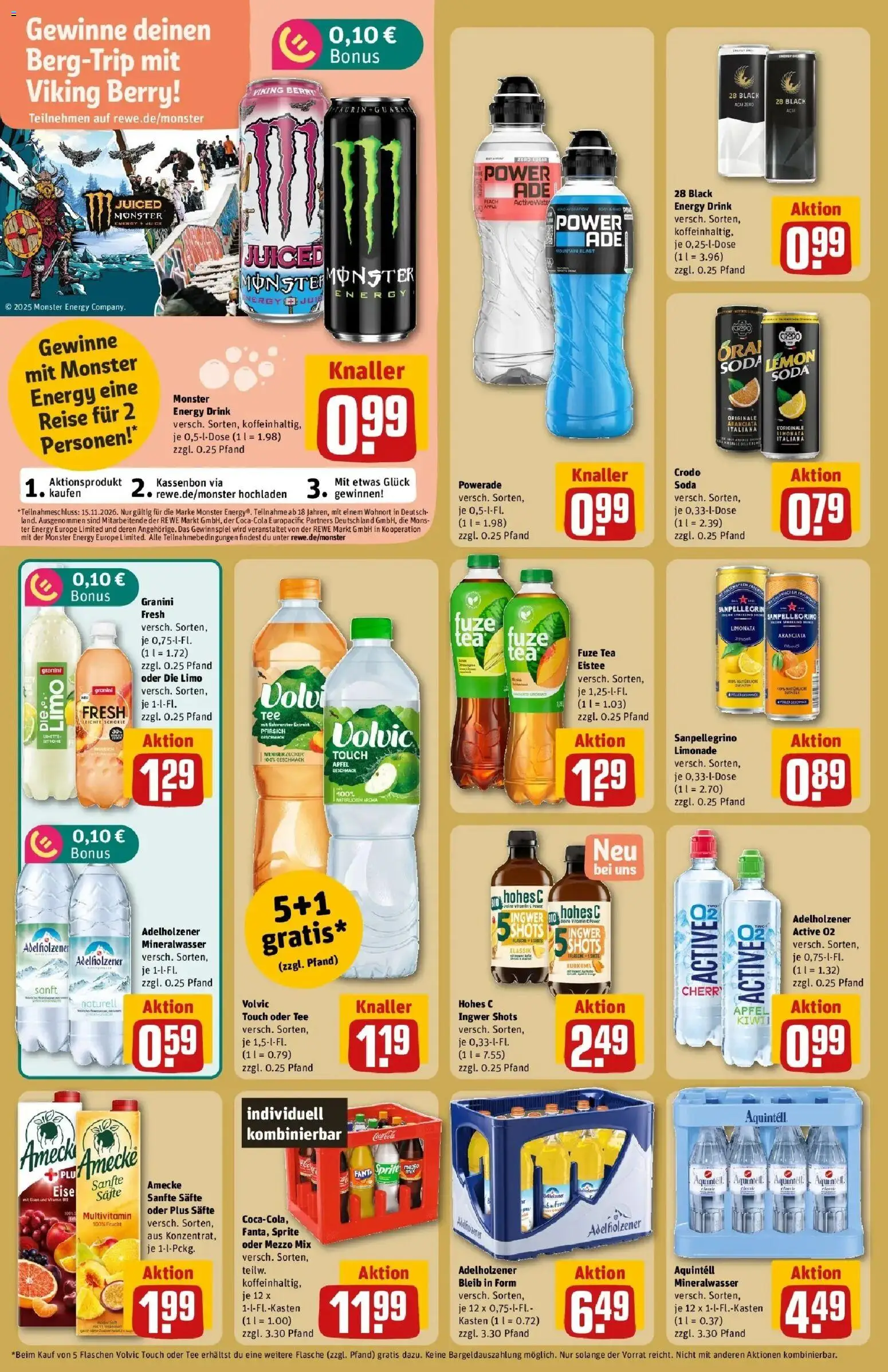 Vorschau von dem Prospekt des Geschäftes Rewe, gültig ab dem 26.10.2026