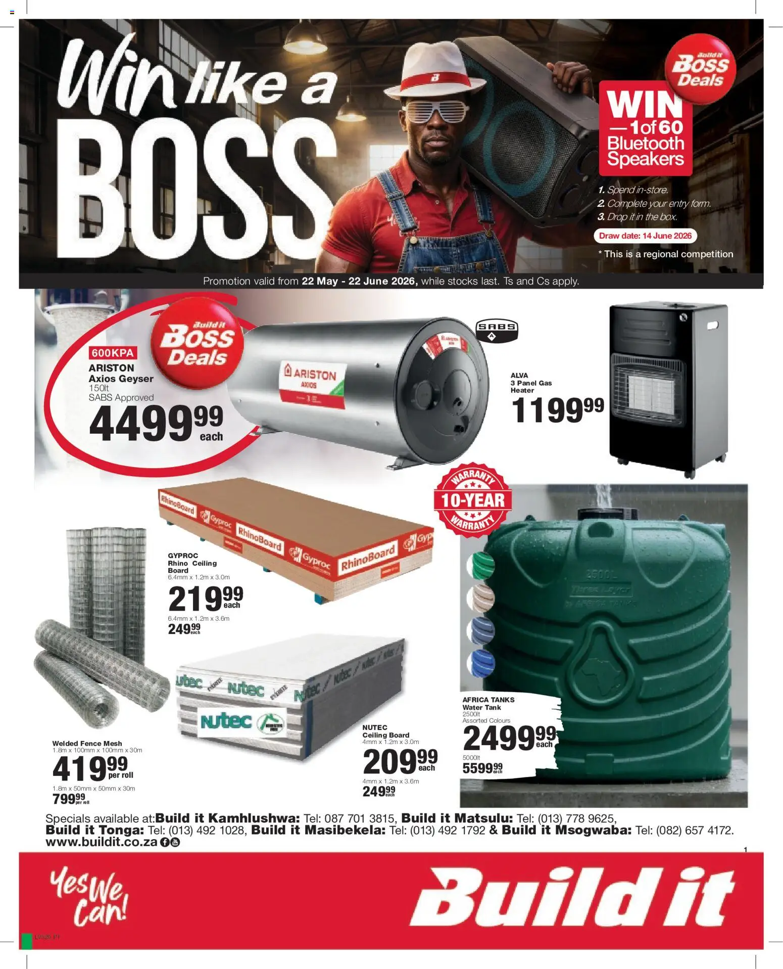 Preview of Build It flyer valid from 22/05/2026