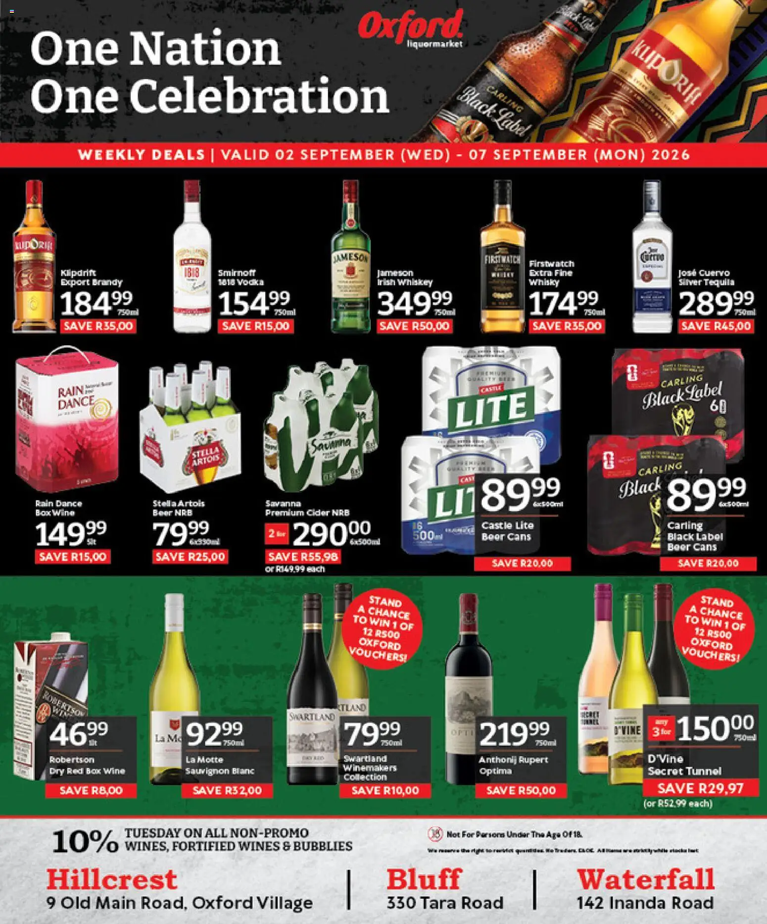 Preview of Oxford Freshmarket flyer valid from 02/09/2026