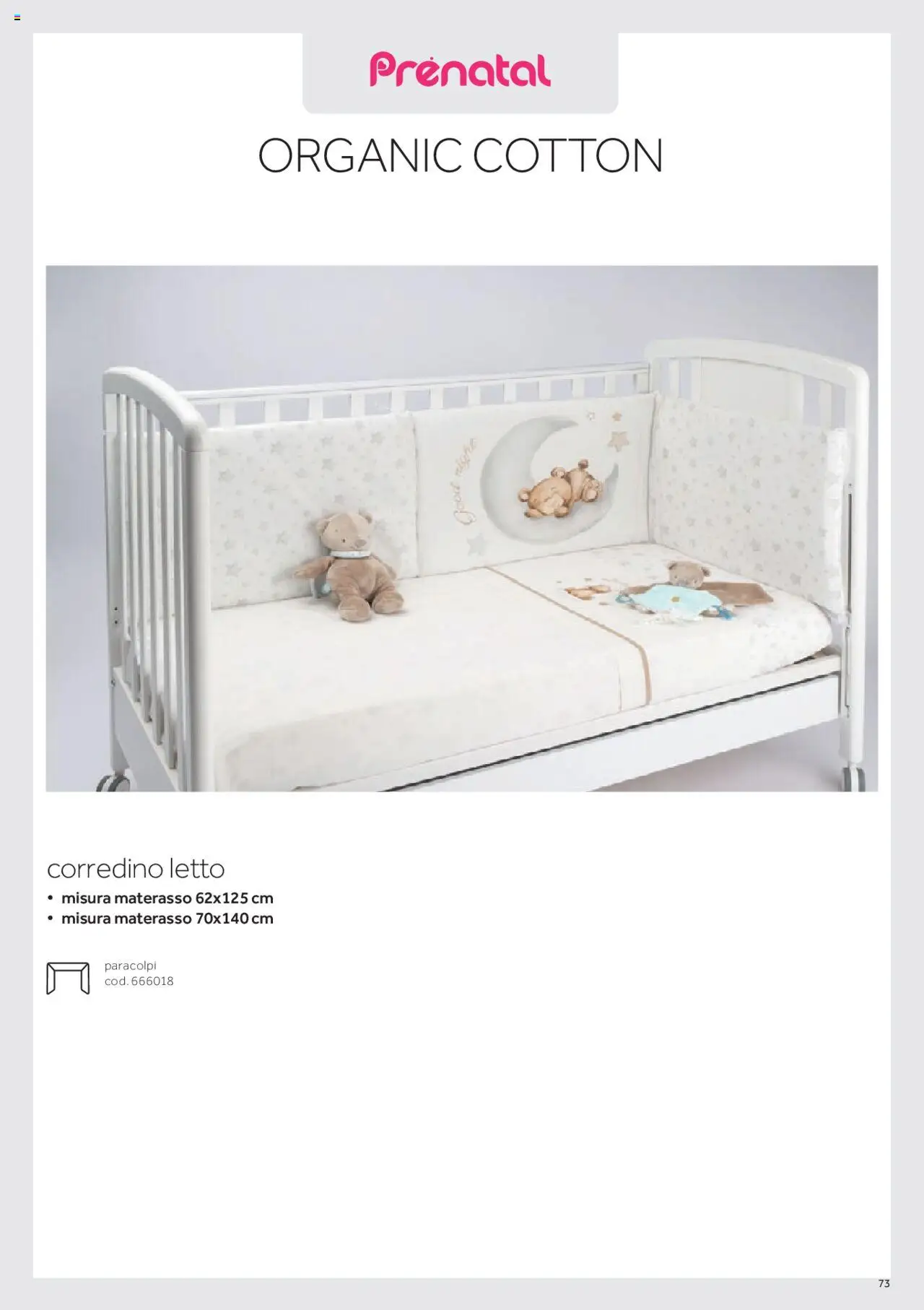 Anteprima dell'opuscolo Catalogo Camarette e Lettini dal negozio Prenatal valido da 01/01/2025 - Letto, Materasso