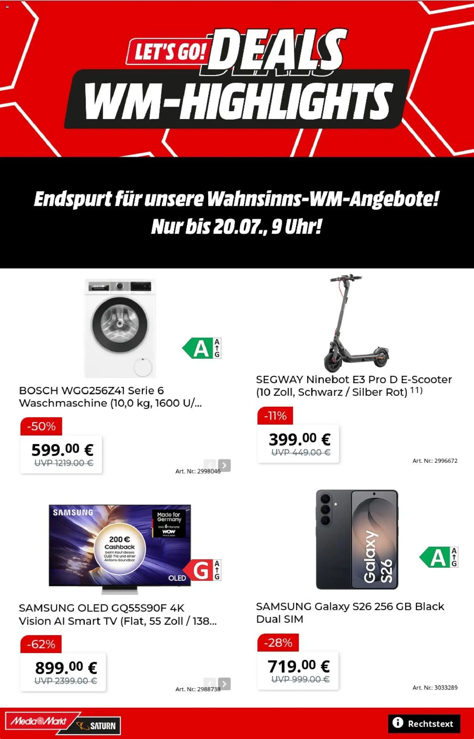 Vorschau von dem Prospekt des Geschäftes Media Markt, gültig ab dem 06.07.2026