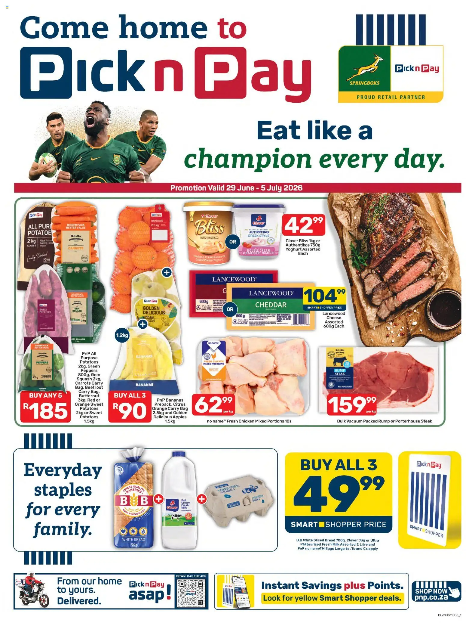 Preview of Pick n Pay flyer valid from 29/06/2026