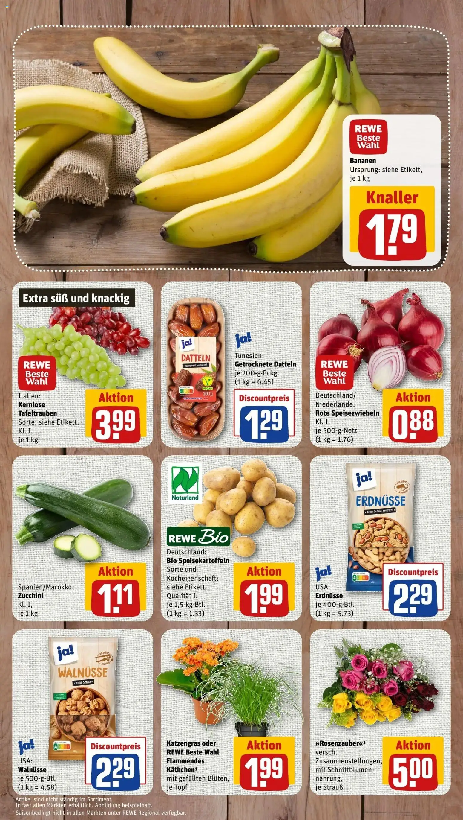 Vorschau von dem Prospekt des Geschäftes Rewe, gültig ab dem 26.10.2026