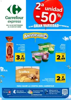 Vista previa del folleto de la tienda Carrefour Express válido desde el 24/09/2026 