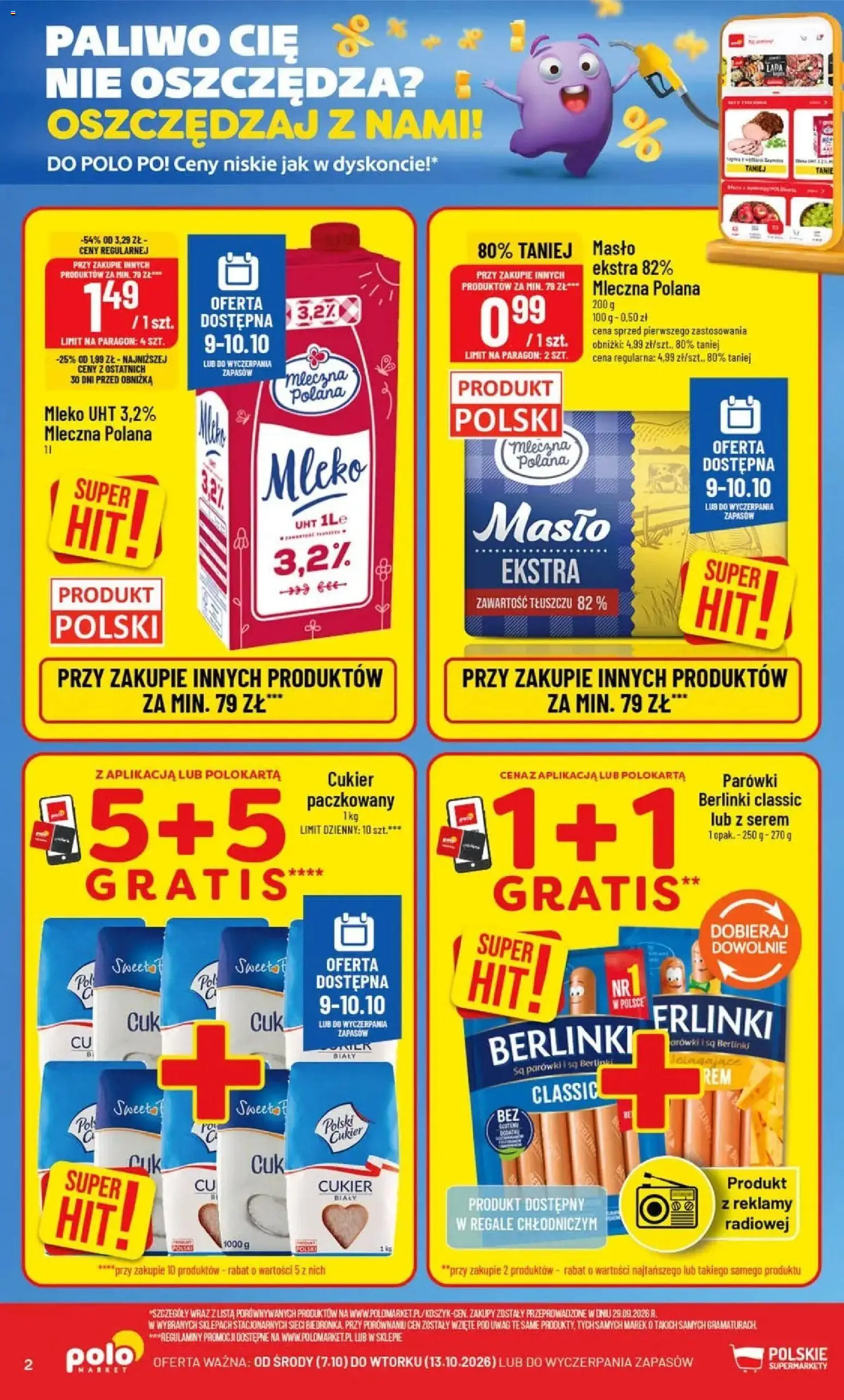 Pogląd gazetki "POLOmarket aktualna gazetka" ze sklepu POLOmarket ważnej od 07.10.2026