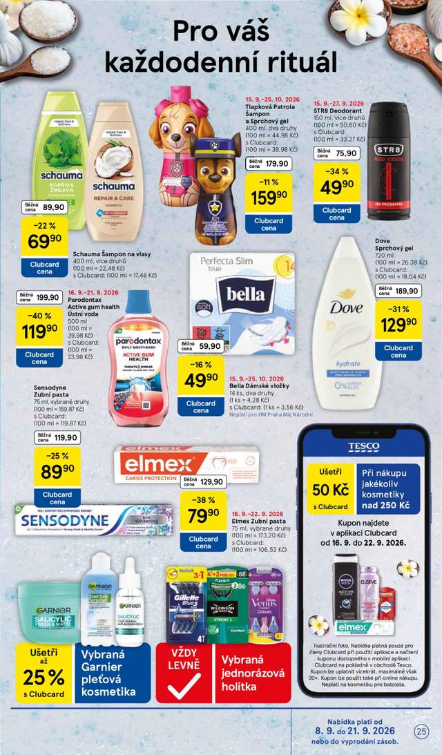 Nový Tesco leták od 16.09.