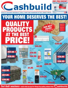 Preview of Cashbuild flyer valid from 20/04/2026