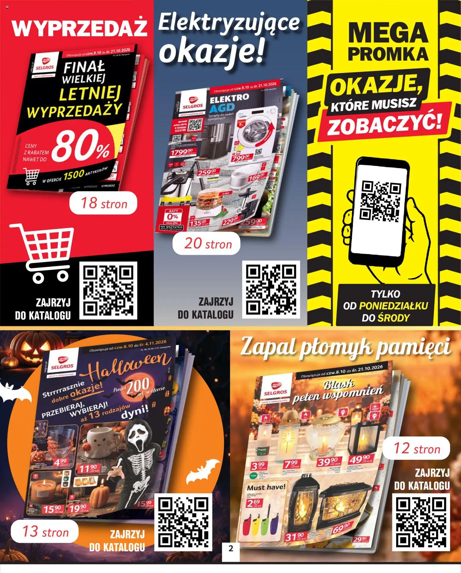 Pogląd gazetki "Selgros cash&carry gazetka - Oferta przemysłowa" ze sklepu Selgros cash&carry ważnej od 08.10.2026