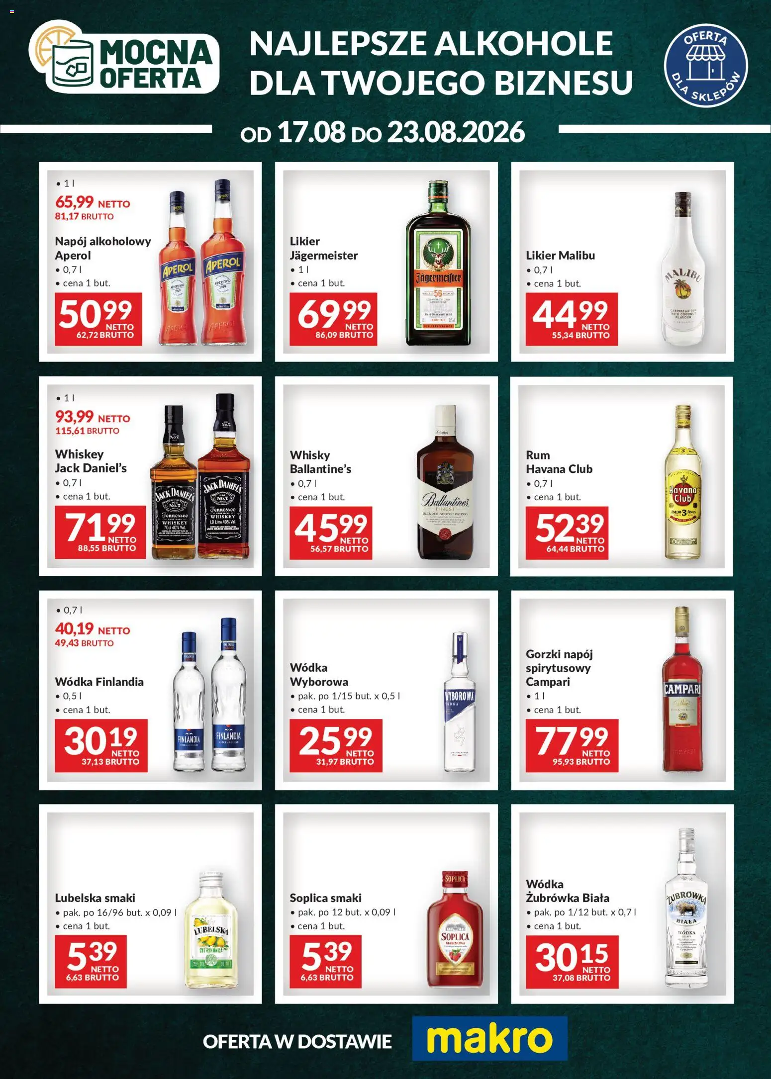 Pogląd gazetki "Makro gazetka - Mocna oferta" ze sklepu Makro ważnej od 17.08.2026
