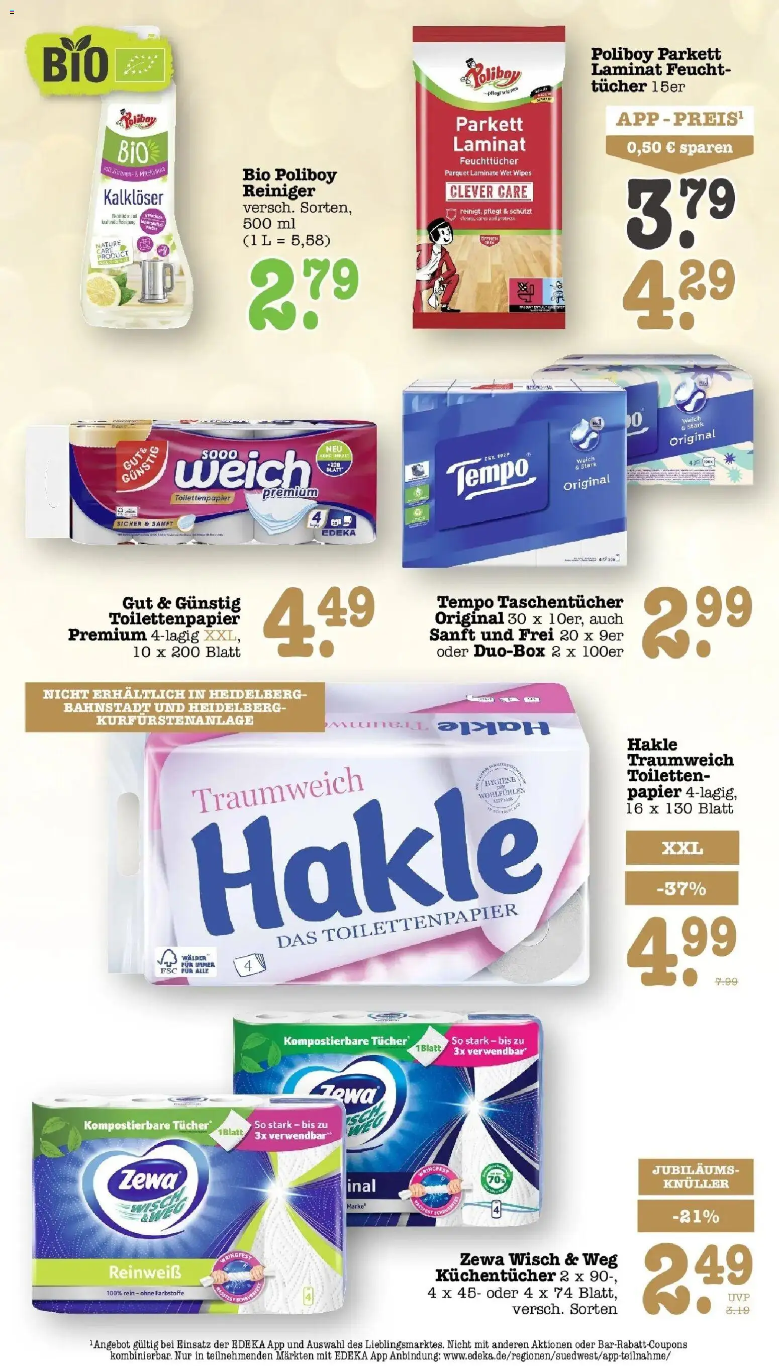 Vorschau von dem Prospekt des Geschäftes Edeka, gültig ab dem 12.10.2026