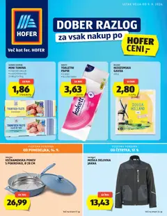 Predogled kataloga iz trgovine Hofer veljaven od 09.09.2026