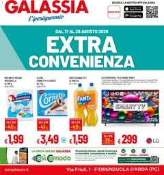 Anteprima dell'opuscolo Galassia volantino dal negozio Galassia valido da 17/08/2026