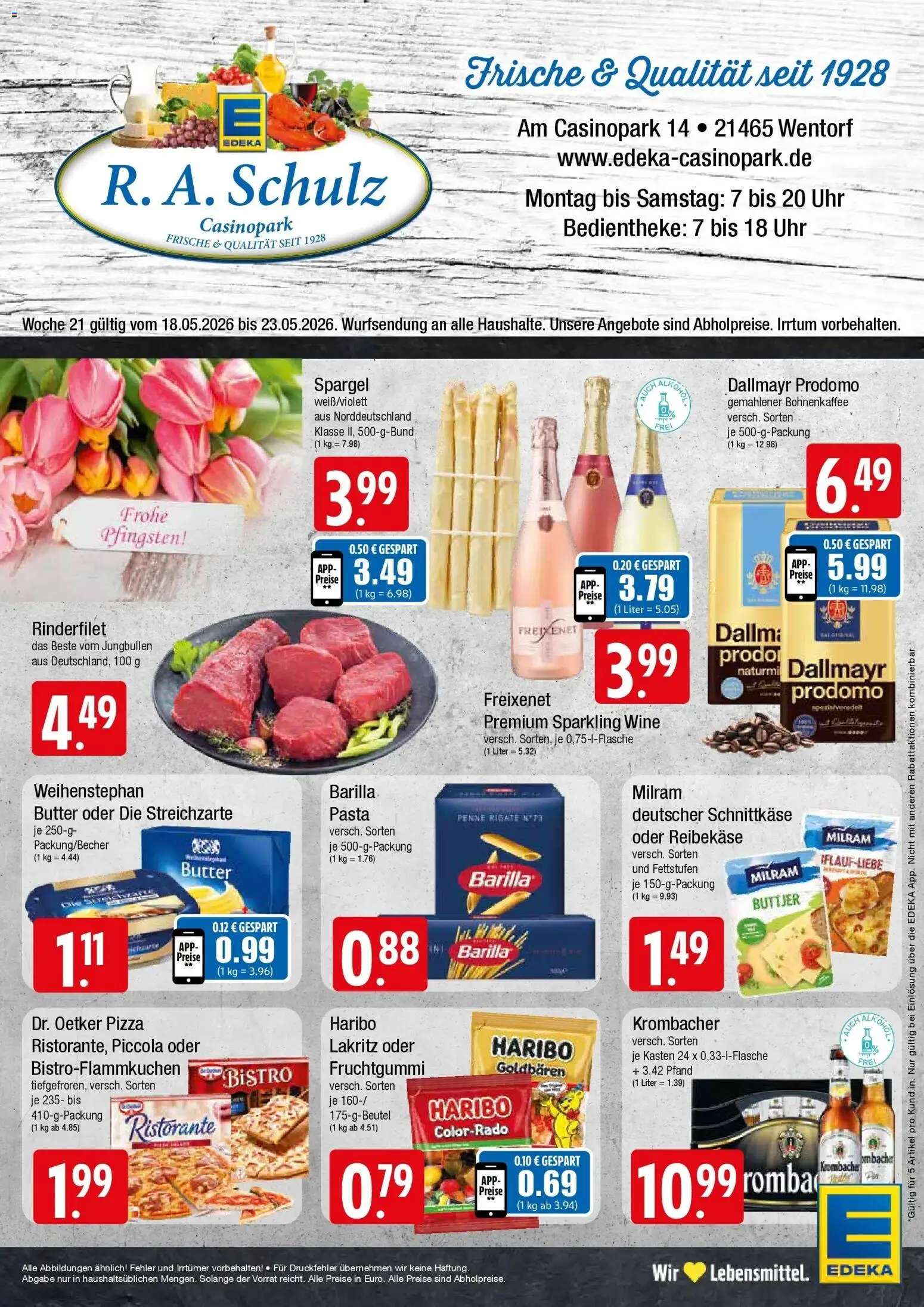 Vorschau von dem Prospekt des Geschäftes Edeka, gültig ab dem 17.05.2026