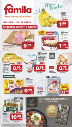 Vorschau von dem Prospekt des Geschäftes Famila Nordwest, gültig ab dem 05.10.2026