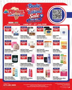 Preview of Africa Cash & Carry flyer valid from 21/07/2026
