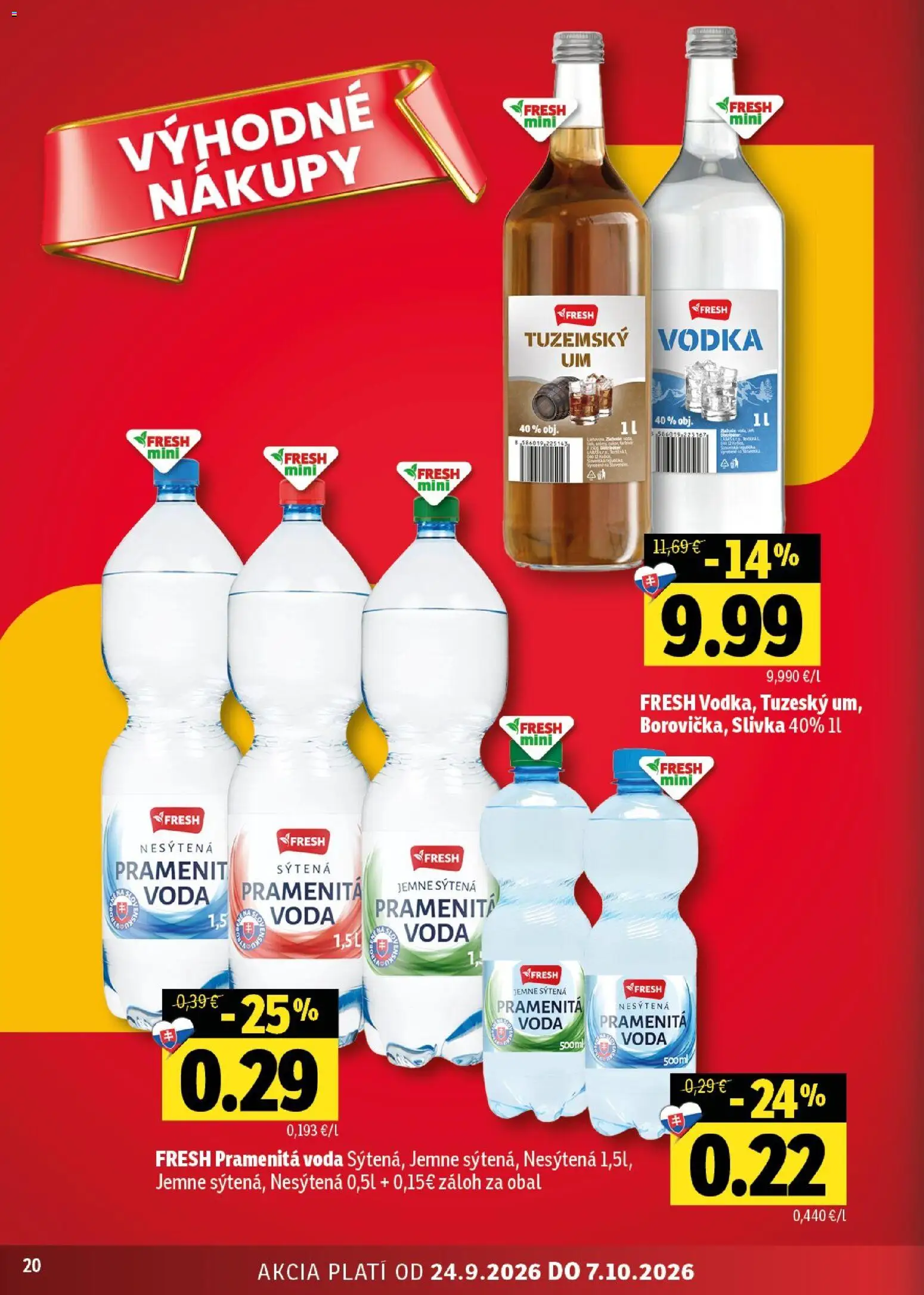Náhľad Fresh letáku platného od 24.09.2026