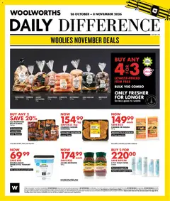 Preview of Woolworths flyer valid from 26/10/2026