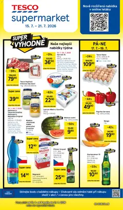 Náhled nabídky: Tesco Tesco leták - Supermarket platný od 15.07.2026