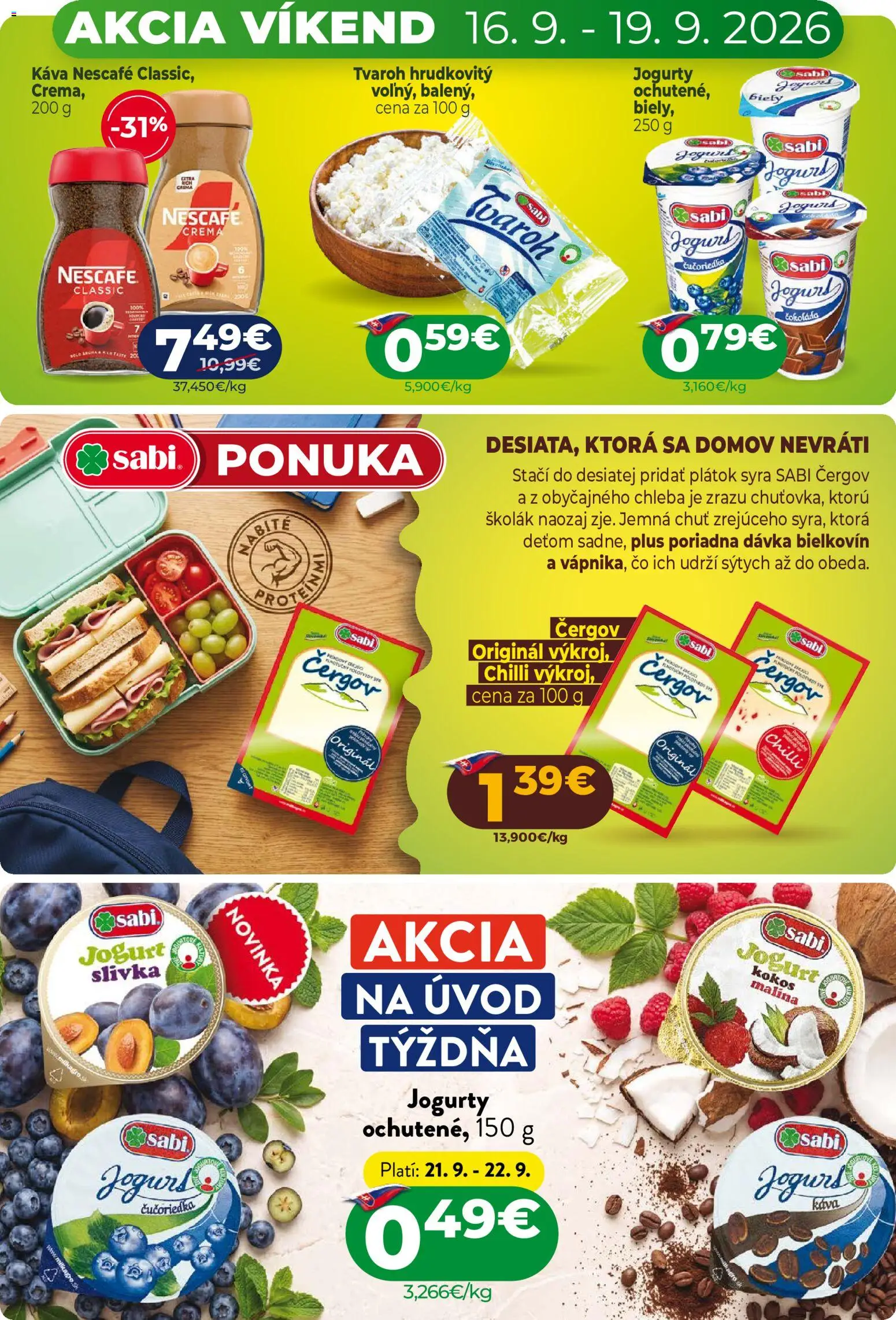 Náhľad Milk Agro letáku platného od 16.09.2026