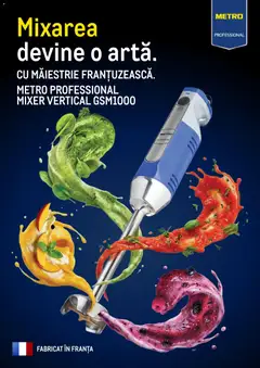 Previzualizarea de cataloage: Metro Metro Catalog Mixer vertical valabil de la 01.09.2026