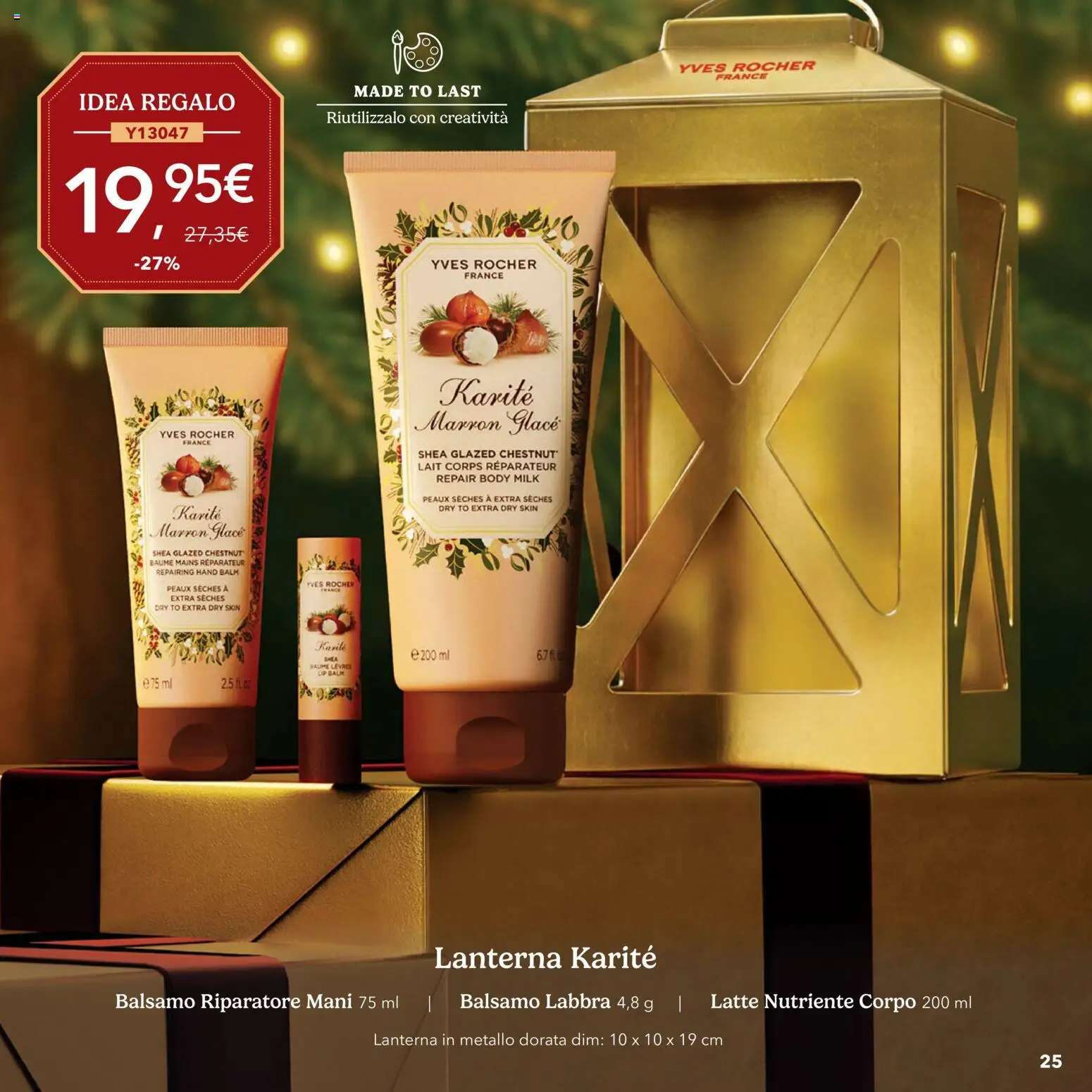 Anteprima dell'opuscolo Yves Rocher catalogo L'atelier Dei Desideri dal negozio Yves Rocher valido da 20/10/2026 - Latte, Lanterna, Balsamo