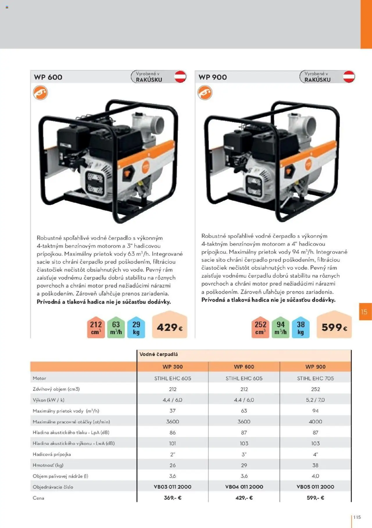 Náhľad STIHL letáku platného od 29.09.2025 - Rám, Čerpadlo