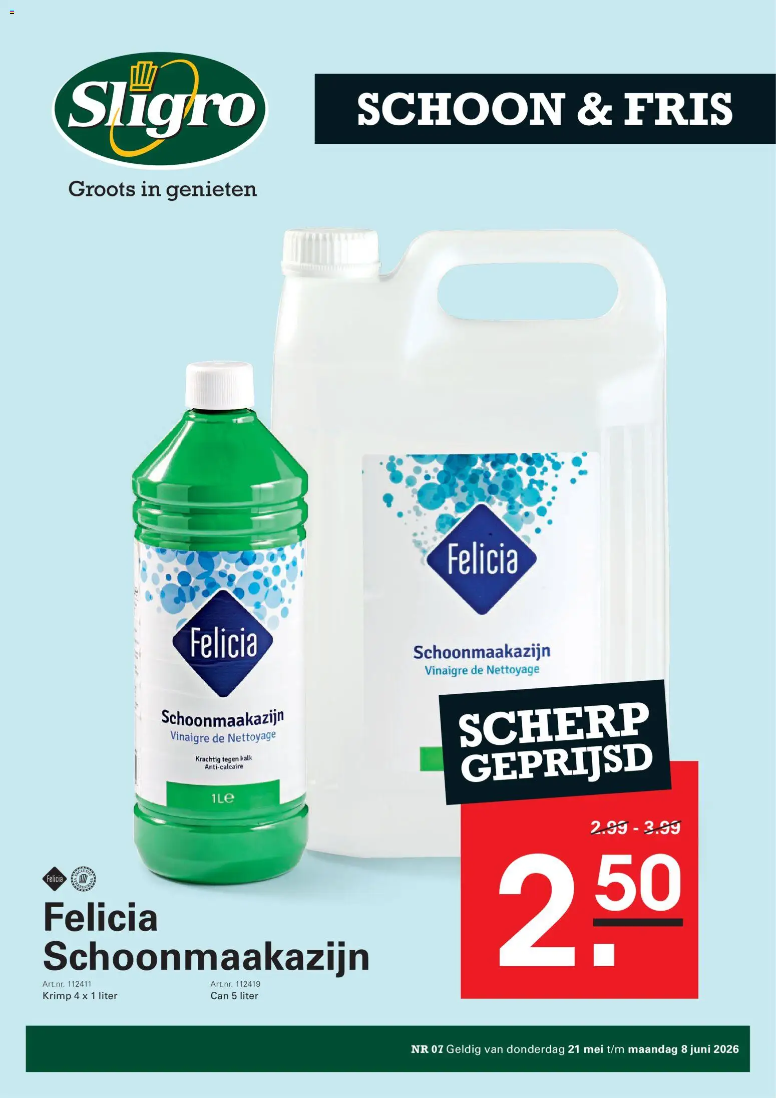Voorbeeld van Sligro folder - WRCP Special van winkel Sligro geldig vanaf 21-05-2026