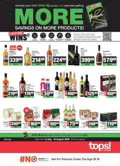 Preview of Tops at Spar flyer valid from 08/07/2026
