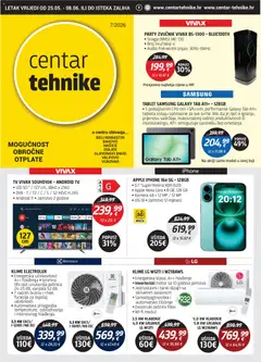 Pregled letka Centar Tehnike Katalog trgovine Centar Tehnike vrijedi od 25.05.2026