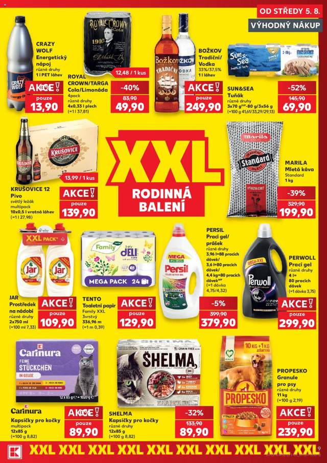 Nový Kaufland leták od 05.08.