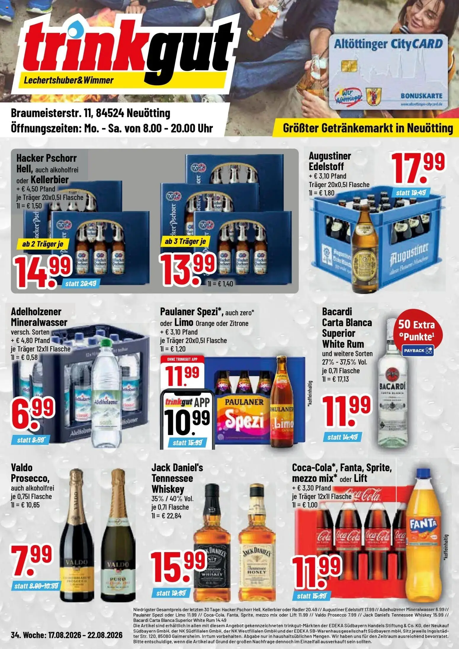Vorschau von dem Prospekt des Geschäftes Trinkgut, gültig ab dem 17.08.2026