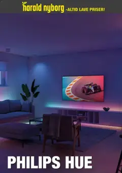 Eksempel på tilbudsavis Harald Nyborg - Tilbudsavis - Philips Hue og Wiz fra butik Harald Nyborg gyldig fra 27/10/2026