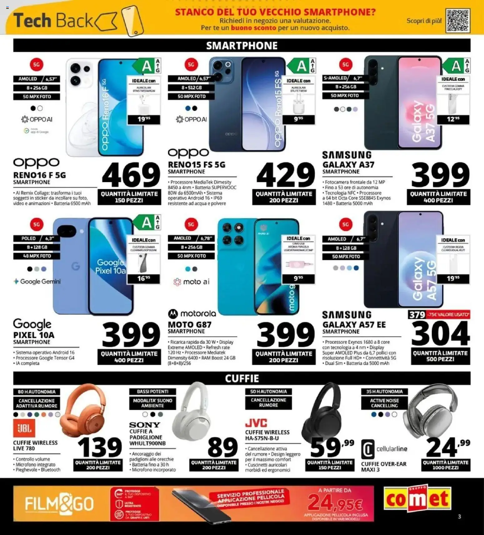 Anteprima dell'opuscolo Comet Black Friday dal negozio Comet valido da 29/10/2026