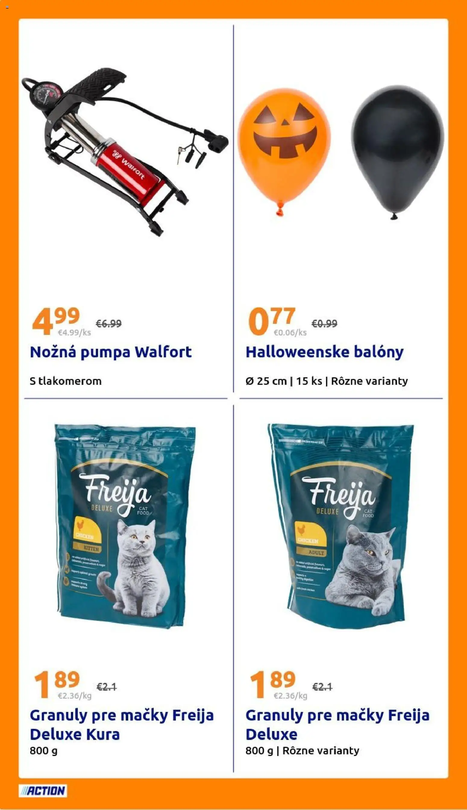 Náhľad Action letáku platného od 28.10.2026 - Pumpa