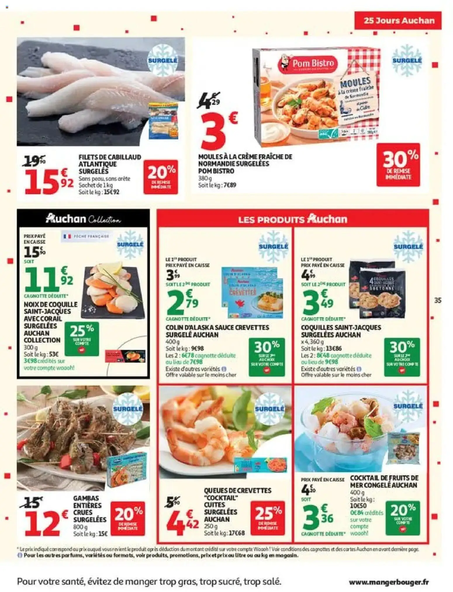 Prévisualisation de Auchan 25 jours 2 hypers du magasin Auchan formulaire valide 03/11/2026