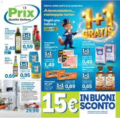 Anteprima dell'opuscolo Prix volantino Ghedi dal negozio Prix valido da 01/09/2026