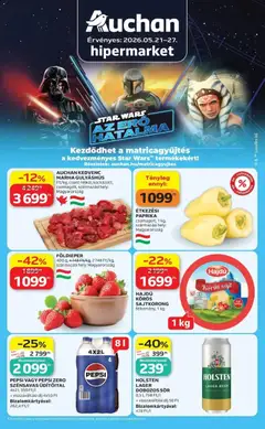Auchan - Auchan akciós újság Budapest megtekintése, amely érvényes 2026.05.21.-től