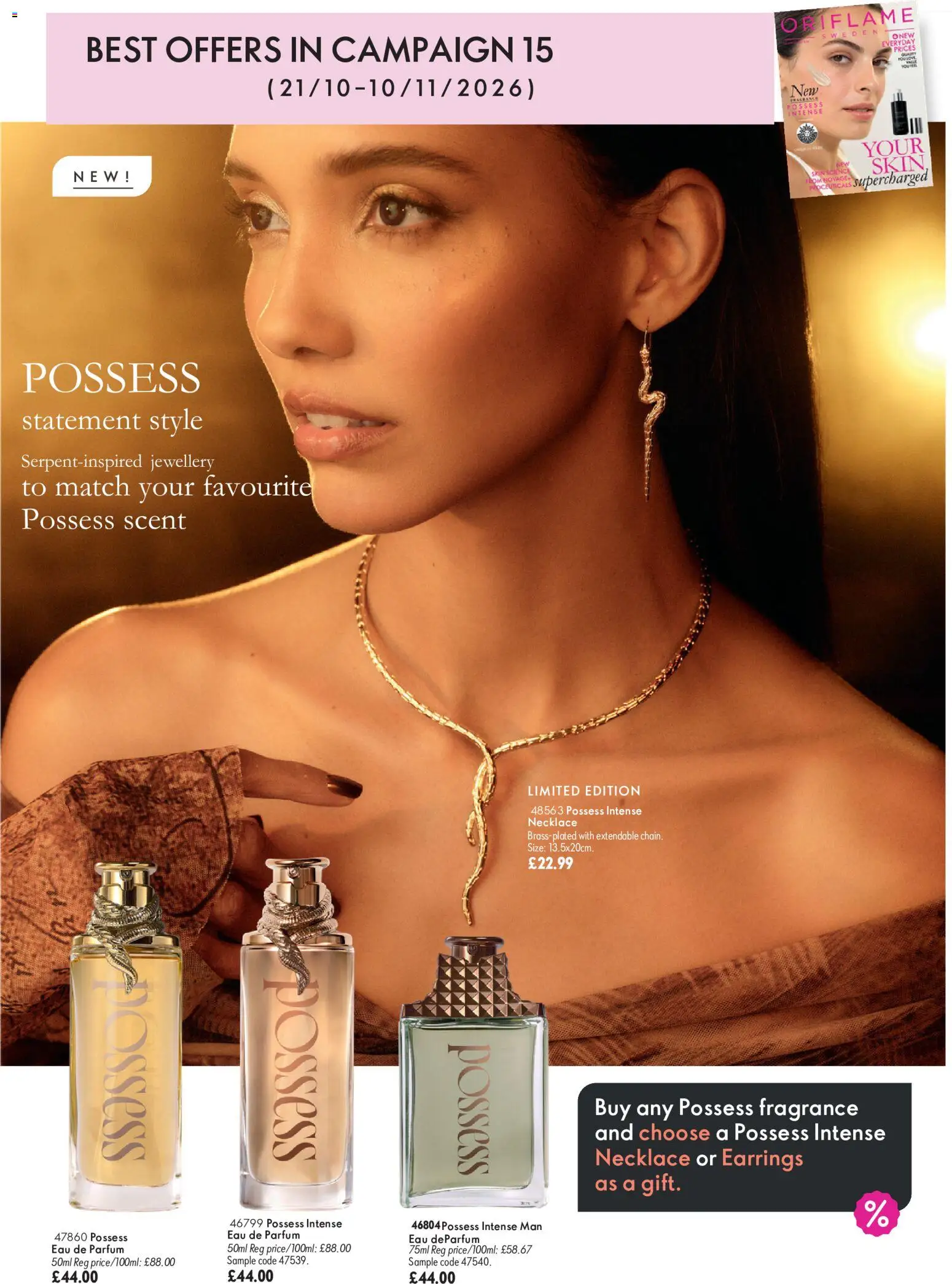 Preview of Oriflame Oriflame - ECatalogue 2 valid from 21/10/2026 - Earrings, Fragrance