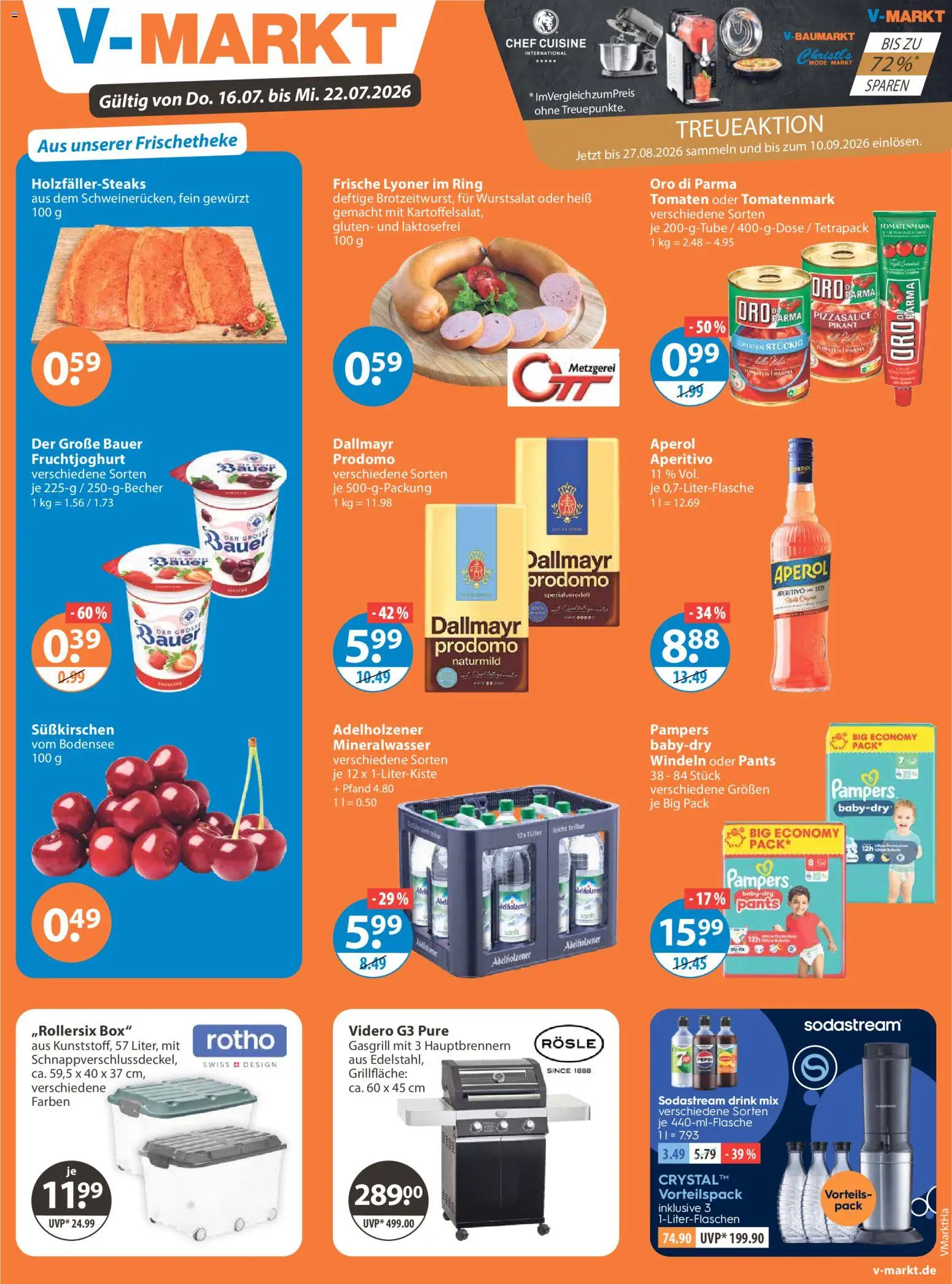 Vorschau von dem Prospekt des Geschäftes V-Markt, gültig ab dem 16.07.2026
