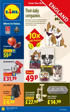 Preview of Lidl Weekly offers Lidl England valid from 15/10/2026