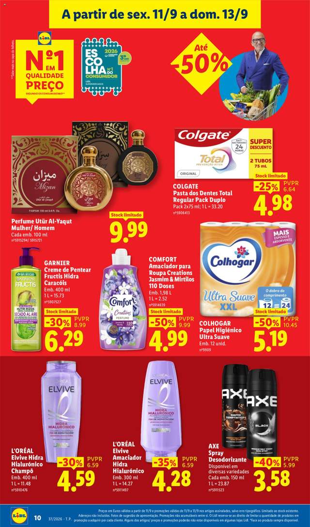 Novo folheto Lidl a partir de 07/09