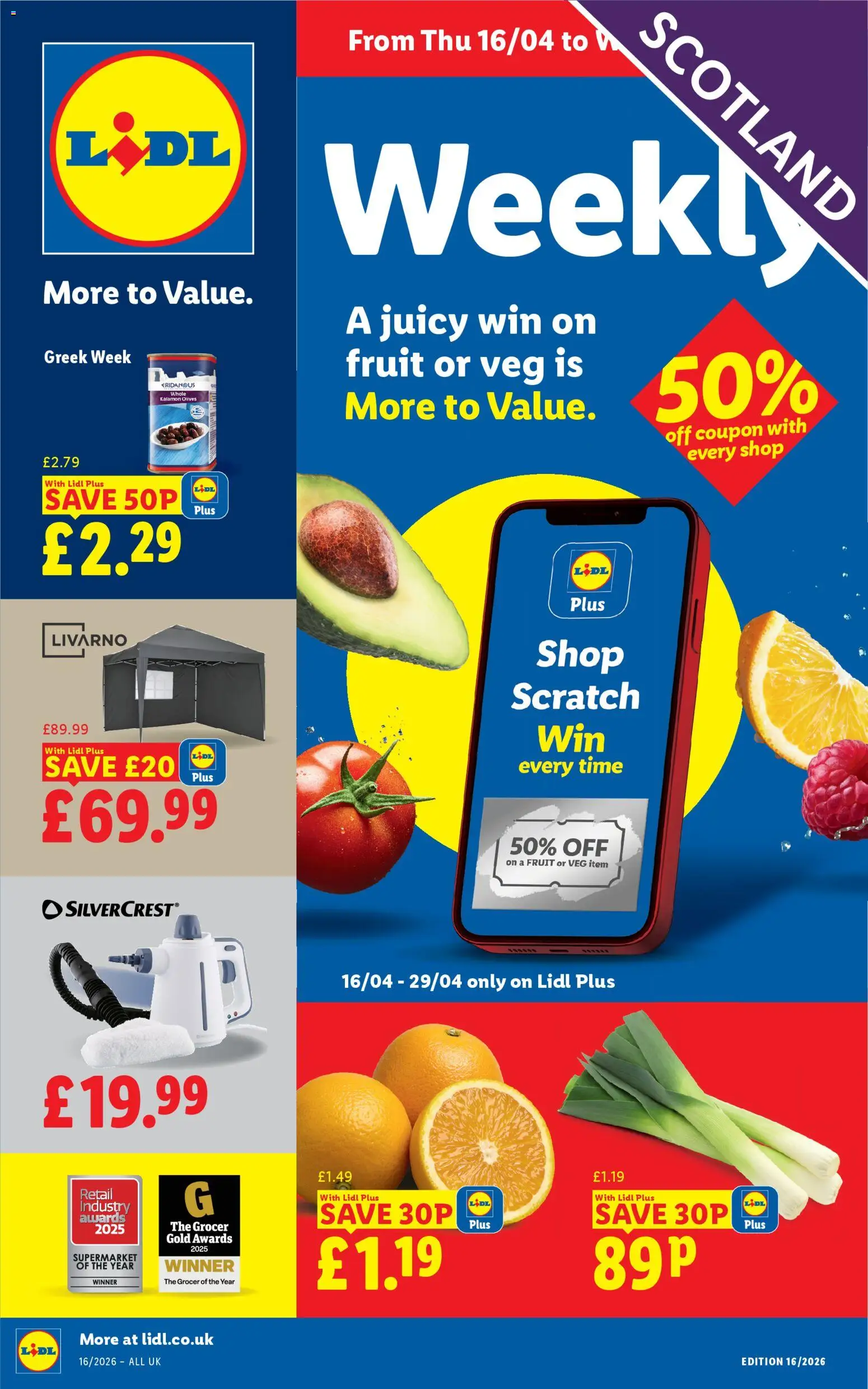 Preview of Lidl Lidl - Weekly Scotland valid from 16/04/2026 - Fruit