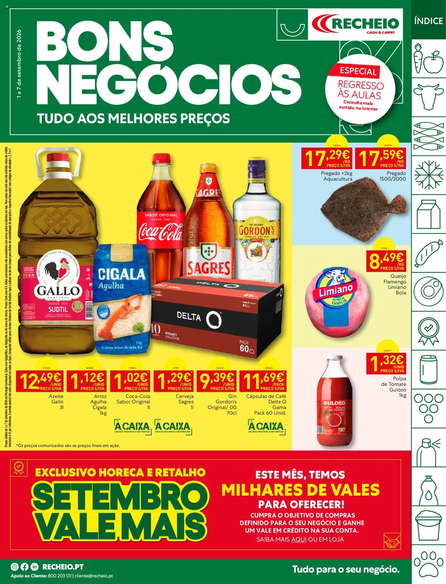 Pré-visualização do folheto da loja Recheio válida a partir de 01/09/2026