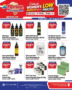 Preview of Africa Cash & Carry flyer valid from 08/08/2026