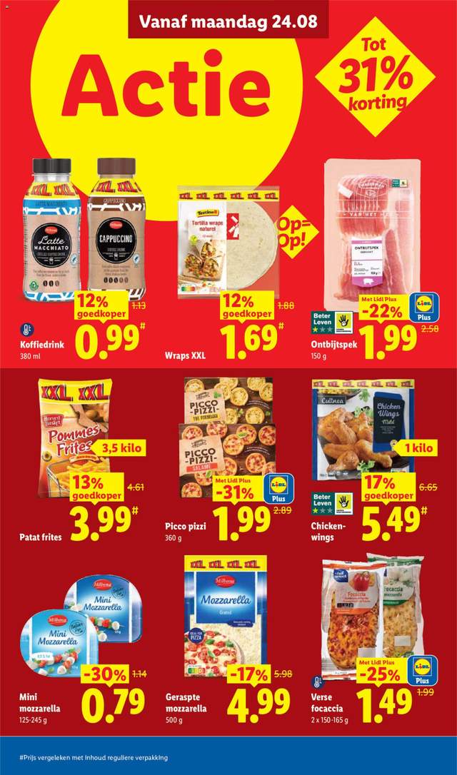 Nieuwe Lidl folder vanaf 24-08